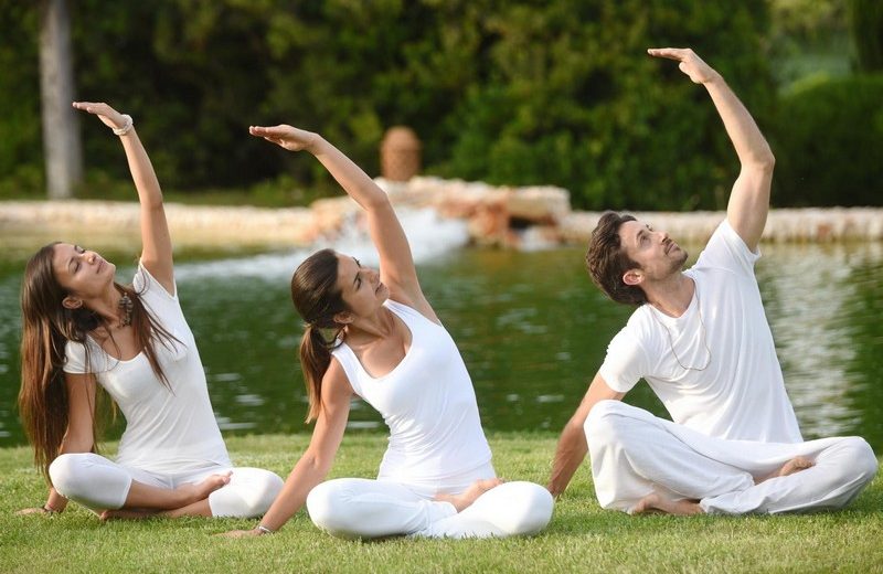 Yoga At Transformational Retreat